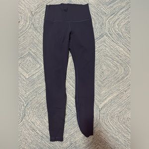 Lululemon Wunder Under Leggings - Navy Blue - Size 6